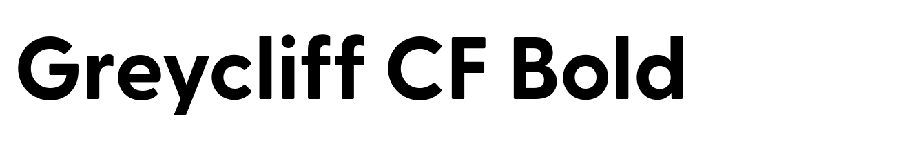 Greycliff CF Bold